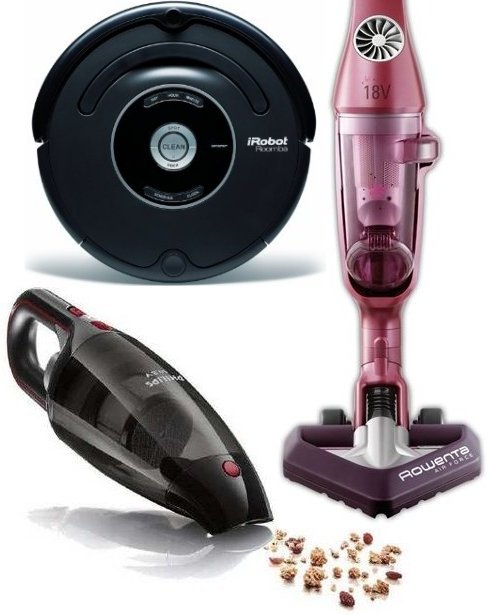 Aspirateur sans fil rechargeable