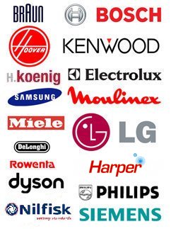 Logos marques aspirateurs